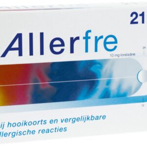 3x Allerfre Tabletten 10 mg 21 tabletten