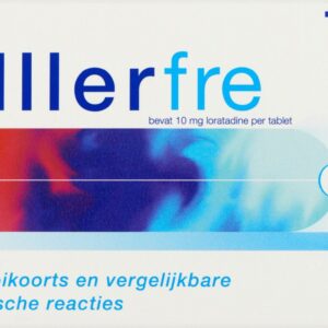 Allerfre 10mg Loratadine - Hooikoorts tabletten - 7 tabletten