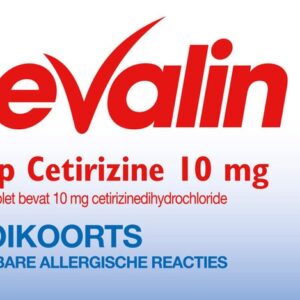 Prevalin Allerstop Allergietabletten Cetirizine 10 mg - 14 tabletten