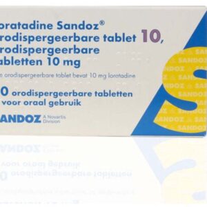 Sandoz Loratadine 10mg Orotaat 30 tabletten