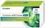Sanias Allergietabletten Cetirizine diHCI 10 mg - 3 x 30 tabletten